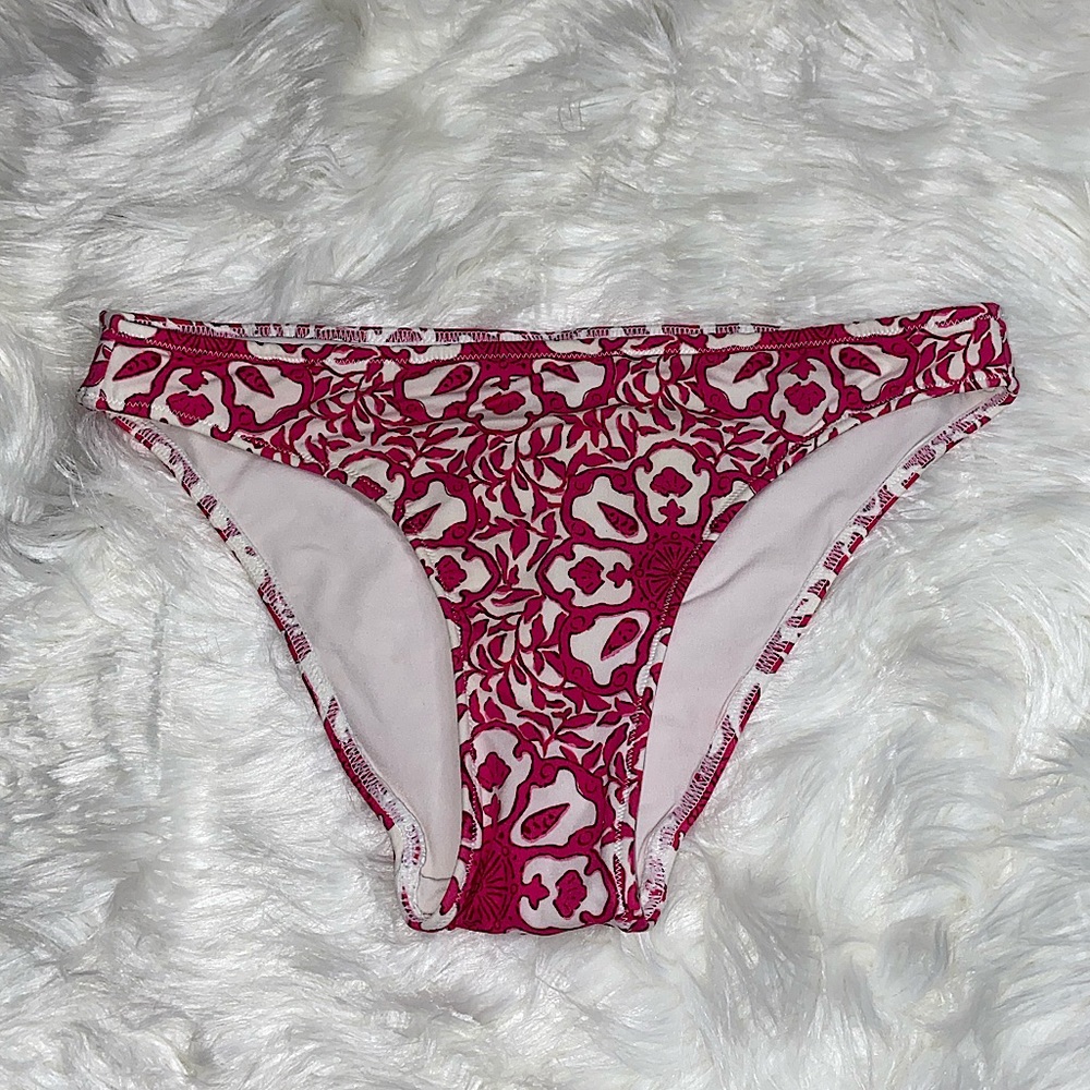 Vineyard Vines XS pink & white swim bottoms